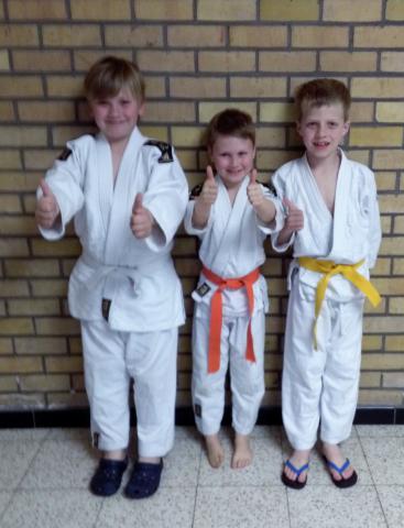 De U11 : Constantijn Murashkin: 2de plaats - Vic Wostijn: 2de plaats en Robbe Vanhee: 3de plaats